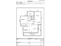 An example of a floor plan for a Gathering home with the dimensions of each room labeled at 1900 Shell Ct., Surfside Beach, SC 29575