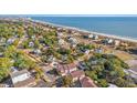 Wide shot of beach neighborhood with property located near the ocean at 400 Hillside Dr. N # 302C, North Myrtle Beach, SC 29582