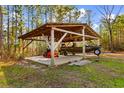 Covered boat and equipment storage area, perfect for outdoor enthusiasts at 1291 Pisgah Church Rd., Aynor, SC 29511