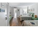 Bright bedroom with two twin beds and beachy decor at 210 75Th Ave N # 4011, Myrtle Beach, SC 29572