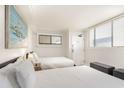Bright bedroom with two twin beds and access to balcony at 2310 North Ocean Blvd. # 201, Myrtle Beach, SC 29577