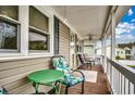Relaxing front porch with seating area, perfect for enjoying the outdoors at 829 9Th Ave. S, North Myrtle Beach, SC 29582