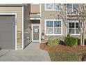 Townhome front entry with stone accents and walkway at 100 Machrie Loop # 17-C, Myrtle Beach, SC 29588