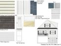 Collection of exterior finishes for a coastal style home at 1712 26Th Ave. N, North Myrtle Beach, SC 29582