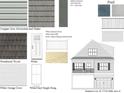 Two-story home with gray siding, white trim, and a two-car garage at 1716 26Th Ave. N, North Myrtle Beach, SC 29582