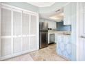 Efficient kitchen with white cabinets, stainless steel appliances, and a practical layout at 38 Shadow Moss Pl. # 38, North Myrtle Beach, SC 29582