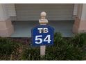 Building number 54 address marker at 562 Blue Stem Dr. # 54D, Pawleys Island, SC 29585
