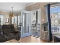 Living room with access to deck and ocean views at 6001-1108 South Kings Hwy., Myrtle Beach, SC 29575