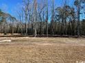 Wooded lot with cleared area, ready for new construction at 3220 Highway 19, Conway, SC 29526