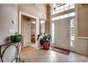 Bright and spacious entryway with tile flooring and large mirror at 4280 Doral Pl., Myrtle Beach, SC 29579
