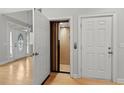 Bright entryway featuring wood floors, an elevator, and easy access to the rest of the home at 504 21St Ave. N, North Myrtle Beach, SC 29582