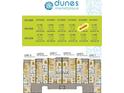 Dunes Marketplace unit floor plans; various 2 & 3 bedroom options available at 5200 N Kings Hwy. # 3-B, Myrtle Beach, SC 29577