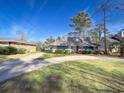 Blue home with large lot and circular driveway at 804 47Th Ave. N, Myrtle Beach, SC 29577