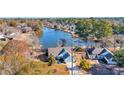 Property is situated on a canal with nearby houses visible at 1377 Southwood Dr., Myrtle Beach, SC 29575