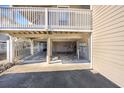 Under building parking for two cars at 1801 N Ocean Blvd. # K1, North Myrtle Beach, SC 29582