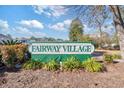 Fairway Village community entrance sign at 500 Fairway Village Dr. # 7-F, Myrtle Beach, SC 29588