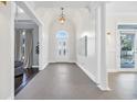 Bright and spacious entryway with high ceilings and elegant tile flooring at 4600 Marion Circle, North Myrtle Beach, SC 29582