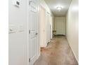 Clean hallway with neutral carpeting and doors to rooms at 1280 White Tree Ln. # G, Myrtle Beach, SC 29588