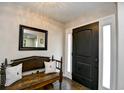 Bright entryway with antique bench and mirror at 155 Busbee St., Conway, SC 29526