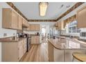 Kitchen features granite countertops and stainless steel appliances at 116 Cobblestone Dr., Pawleys Island, SC 29585