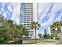 Highrise building with ocean views and surrounding landscape at 5511 N Ocean Blvd. # 309, Myrtle Beach, SC 29577