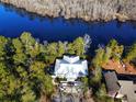House on waterfront property with access to a river or canal at 462 Mohican Dr., Georgetown, SC 29440