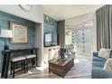 Bright living room with ocean views, comfortable seating, and coastal decor at 2501 S Ocean Blvd. # 1219, Myrtle Beach, SC 29577
