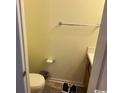 Small bathroom with a toilet and sink at 1025 Carolina Rd. # Ee-3, Conway, SC 29526