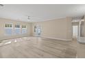 Spacious living room with hardwood floors and lots of natural light at 143 Crane Dr. # A, Pawleys Island, SC 29585