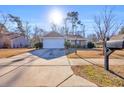 House exterior with driveway and mailbox at 1240 Pineridge St., Conway, SC 29527