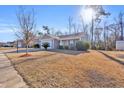 House exterior view from the street at 1240 Pineridge St., Conway, SC 29527
