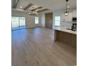 Spacious living area with hardwood floors and high ceilings at 640 Carter Reid Ct., Conway, SC 29526