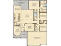 Open floor plan with 3 bedrooms, 3 car garage, and covered patio at 709 Isle Verde Dr, Myrtle Beach, SC 29579