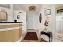 Elegant entryway with hardwood floors and access to kitchen and living areas at 2180 Waterview Dr. # 812, North Myrtle Beach, SC 29582