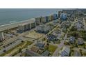 Aerial view of the property showing its location near the beach at 4604 Ocean Blvd. S # 4C, North Myrtle Beach, SC 29582