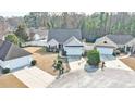 Aerial view of the home's exterior, showcasing its cul-de-sac location and well-maintained surroundings at 1209 Peyton Ct., Myrtle Beach, SC 29588