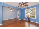 Spacious living room with hardwood floors and neutral walls at 1325 Cascarilla Ct., Myrtle Beach, SC 29579