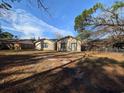 House backyard with large yard space at 334 Lincolnshire Dr., Georgetown, SC 29440