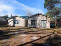 Back of house showing exterior and yard at 334 Lincolnshire Dr., Georgetown, SC 29440