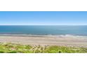 Aerial view of beach with ocean at 5308 N Ocean Blvd. # 1406, Myrtle Beach, SC 29577