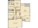 Detailed floor plan showcasing the layout, including bedrooms, kitchen, and great room at 718 Isle Verde Dr, Myrtle Beach, SC 29579
