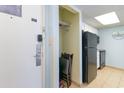 Condo entry with closet and small kitchen at 2311 South Ocean Blvd. # 371, Myrtle Beach, SC 29577