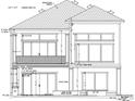 House rear elevation showing pool and hot tub access at 429 Harbour View Dr., Myrtle Beach, SC 29579