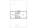 Upper floor plan with bonus room, bedroom, and bathroom at 8712 High Banks Way, Longs, SC 29568