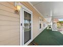 Building hallway with carpet and exterior access at 5750 Oyster Catcher Dr. # 131, North Myrtle Beach, SC 29582