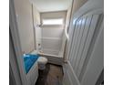 New bathroom with a bathtub and blue vanity at Tbd 12 Casey Dr., Green Sea, SC 29545
