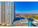Hotel view overlooking the city and parking structure at 1501 S Ocean Blvd. S # 1450, Myrtle Beach, SC 29577
