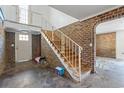 View of the interior staircase from the ground floor at 9095 Highway 701 South, Conway, SC 29527