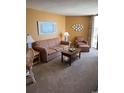 Living room with comfortable seating and ocean view at 9550 Shore Dr. # 1721, Myrtle Beach, SC 29572
