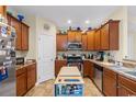 Well-equipped kitchen with stainless steel appliances and ample counter space at 1425 Tiger Grand Dr., Conway, SC 29526